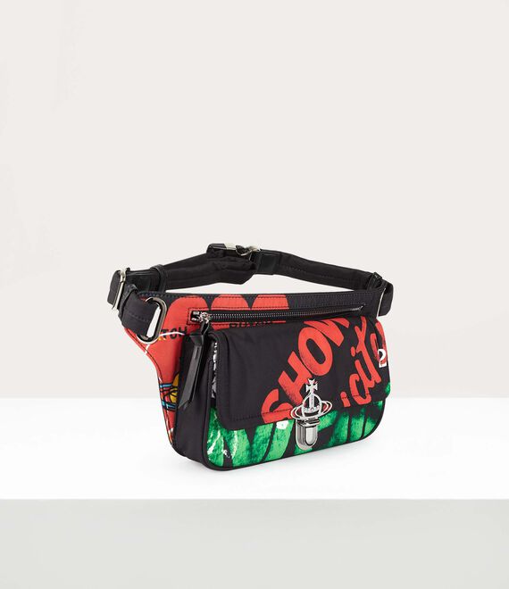 Vivienne Westwood Beau Bum Bag in BLACK/MULTI